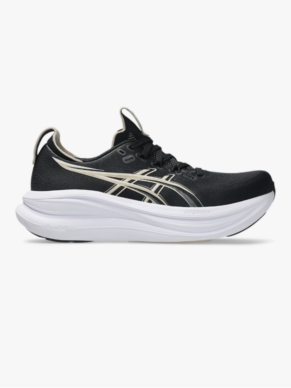 ASICS Gel-Nimbus 28 Women’s Size 6.5 Wide Black/Feather Grey